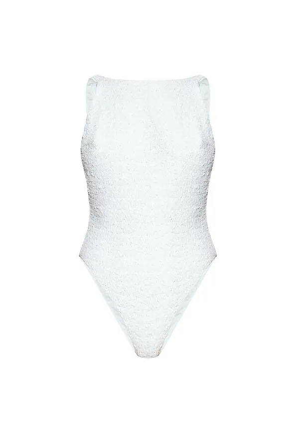 Oseree One-piece swimsuit Vit, Dam