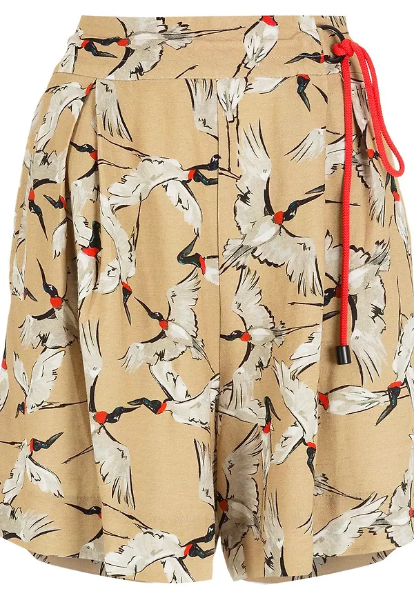 Osklen mönstrade shorts - Neutral