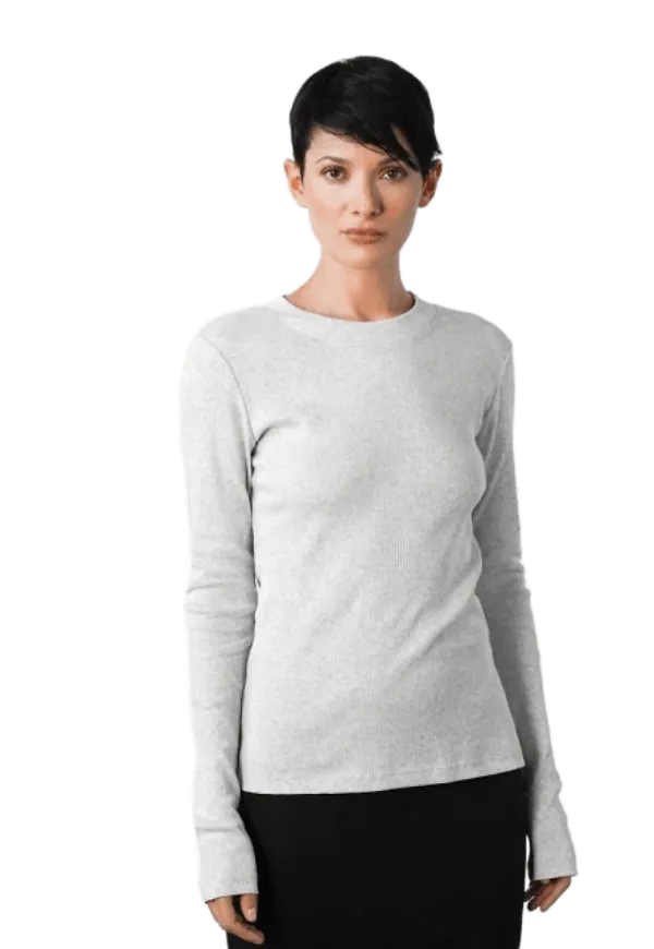 Ottawa Top - Grey Melange