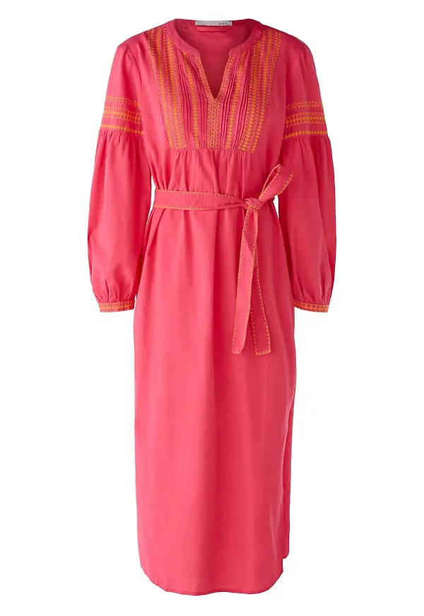 OUI Klänning orange / rosa