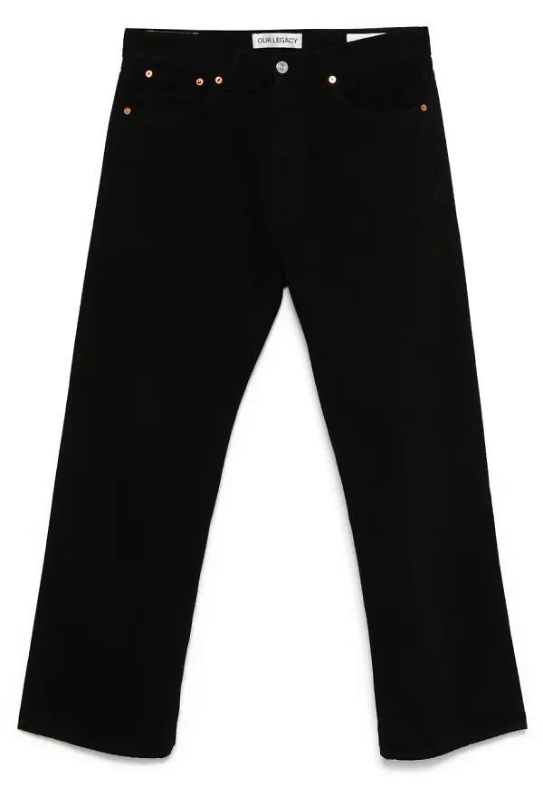 OUR LEGACY Third Cut jeans - Svart