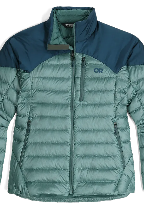 Outdoor Research Women's Helium Down Jacket Neptune/Harbor
