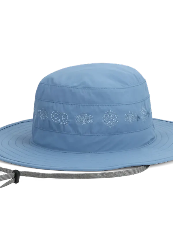 Outdoor Research Women's Solar Roller Sun Hat Olympic-Rice Embroidery