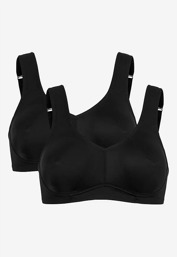 Ovadderad soft-bh Ingrid 2-pack