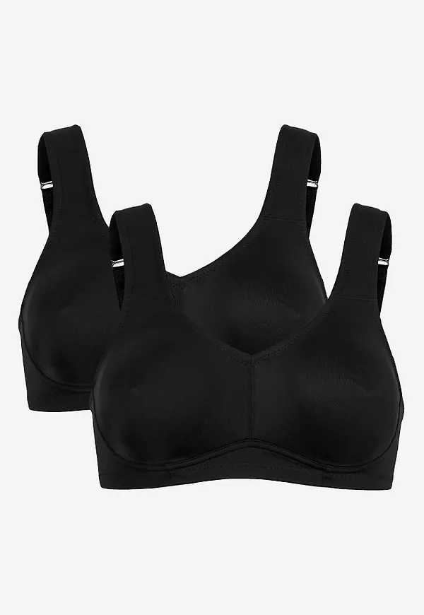 Ovadderad soft-bh Ingrid 2-pack
