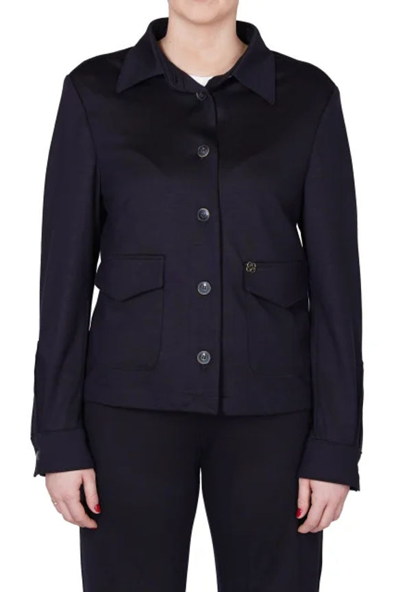 Overshirt Sadie Mörkblå