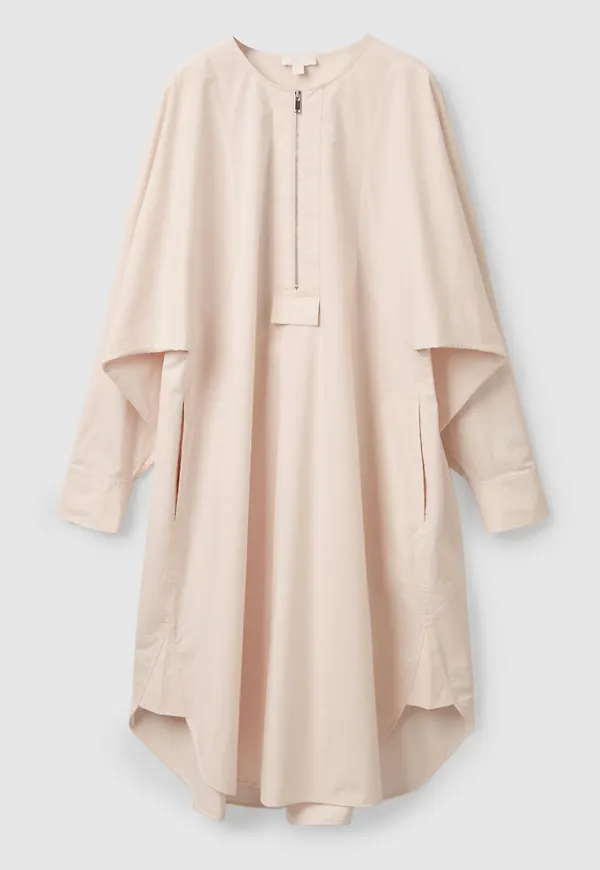 OVERSIZED A-LINE SHIRT DRESS