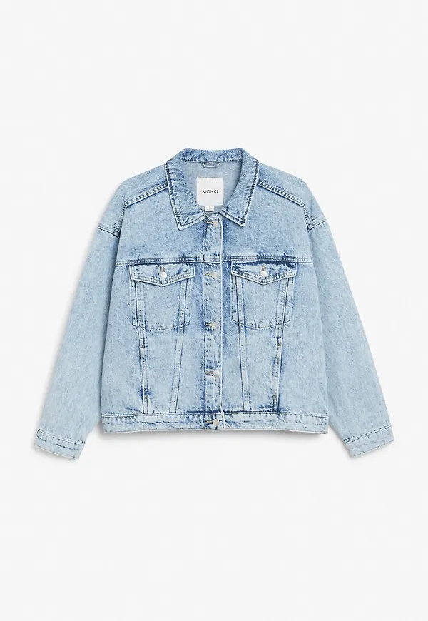 Oversized denim jacket - Blue