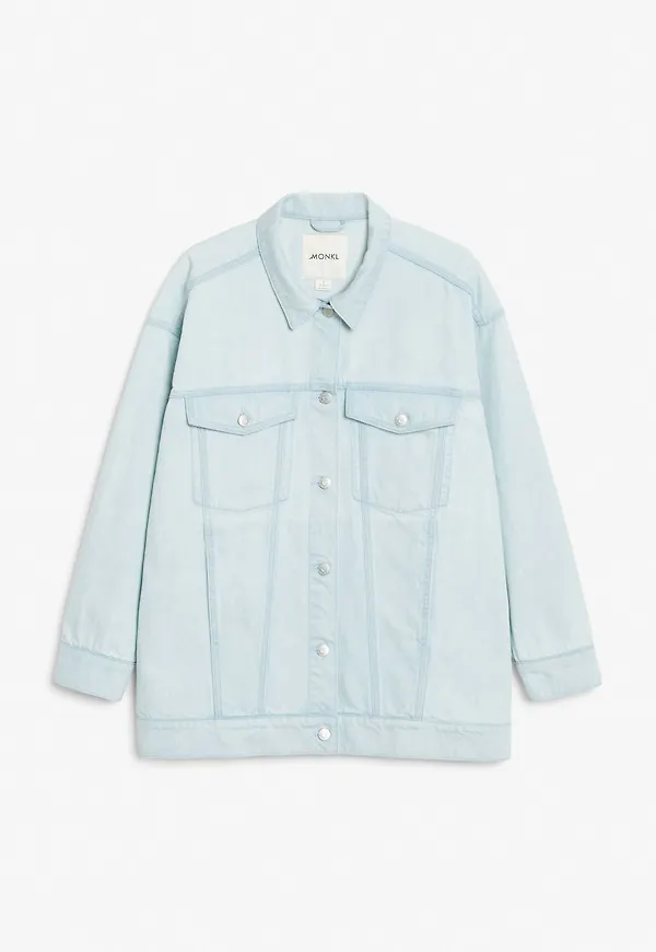 Oversized denim jacket - Blue