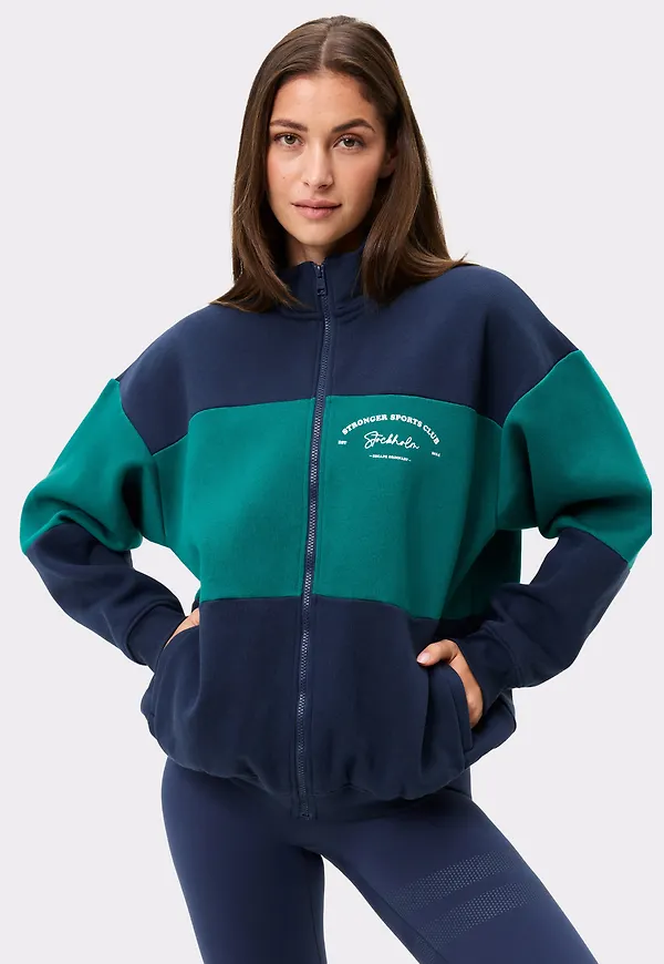 Oversized Full Zip Sweatshirt