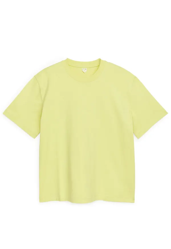 Oversized Heavyweight T-shirt - Yellow