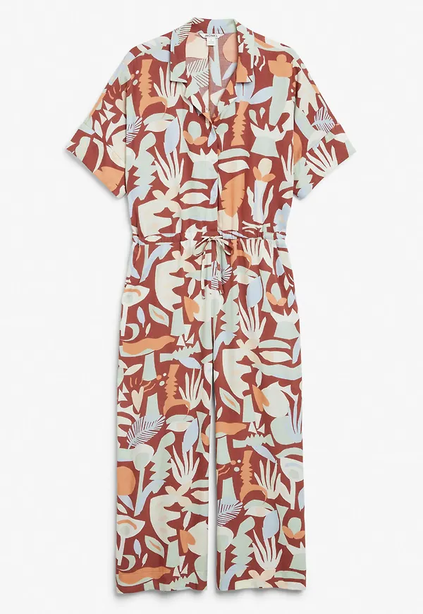 Oversized jumpsuit - Orange