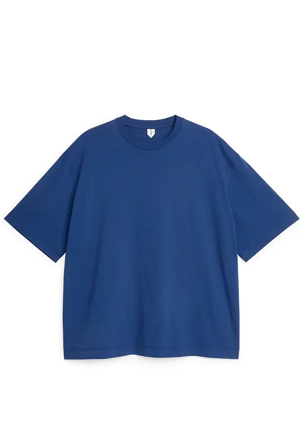 Oversized Lightweight T-Shirt - Blue
