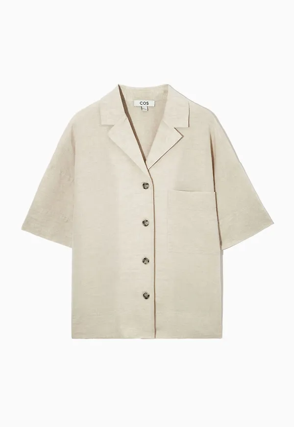 OVERSIZED LINEN SHIRT