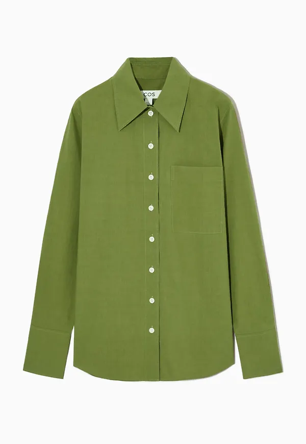OVERSIZED LONG-SLEEVE SHIRT