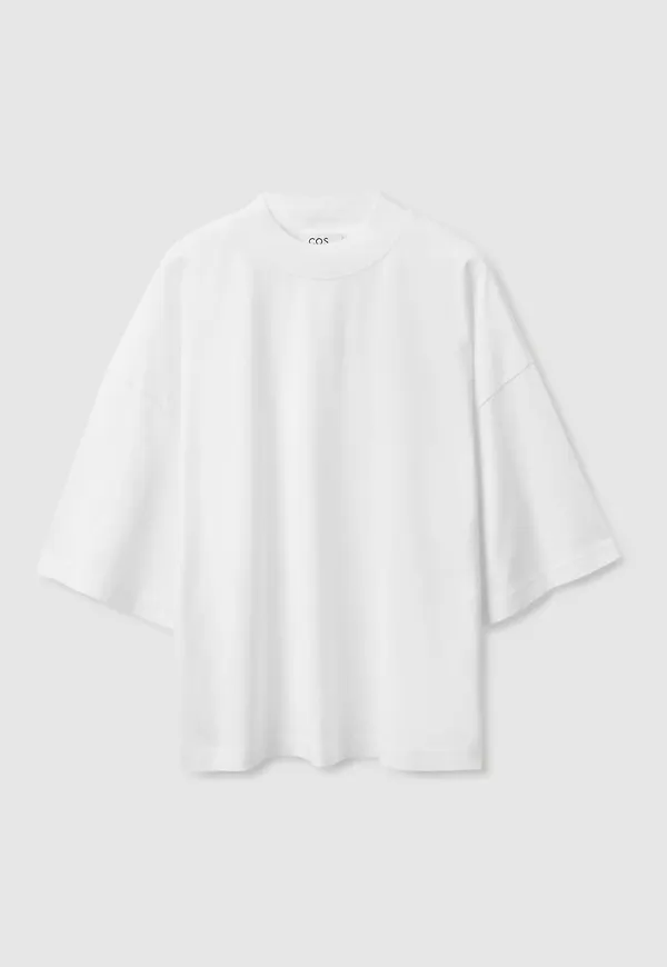 OVERSIZED MOCK NECK T-SHIRT