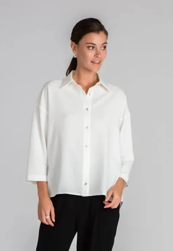 Oversized Noveau Skjorta