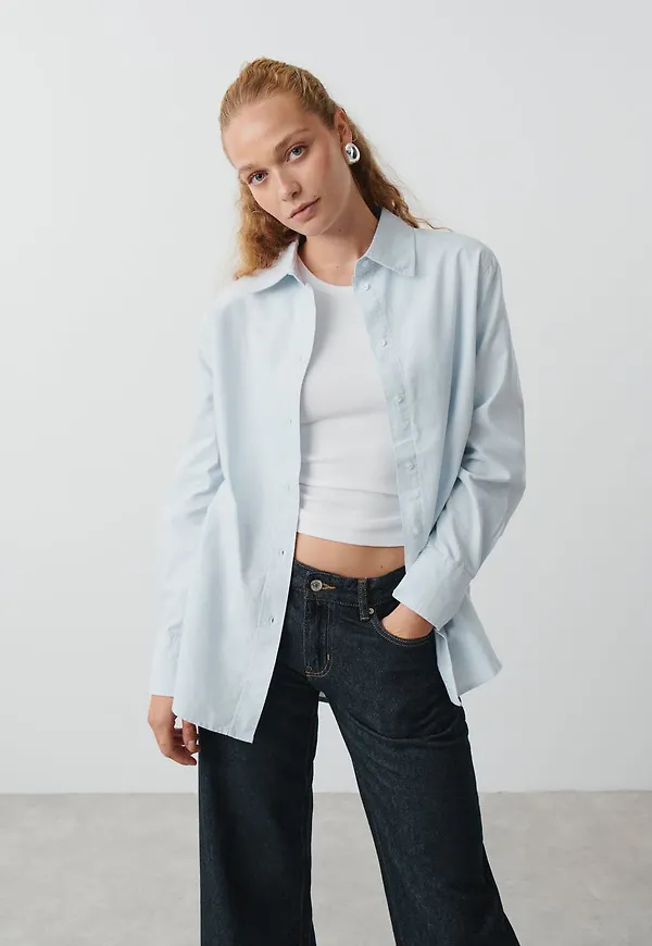 Oversized oxford shirt