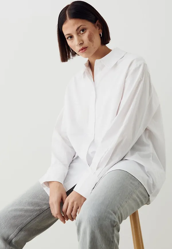 Oversized oxford shirt