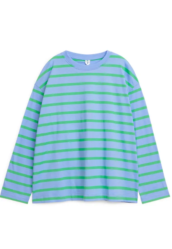 Oversized Pima Cotton T-shirt - Green