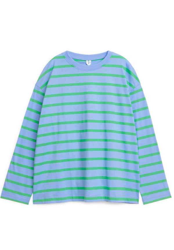 Oversized Pima Cotton T-shirt - Green