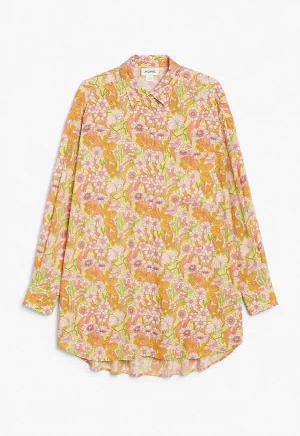 Oversized shirt - Yellow