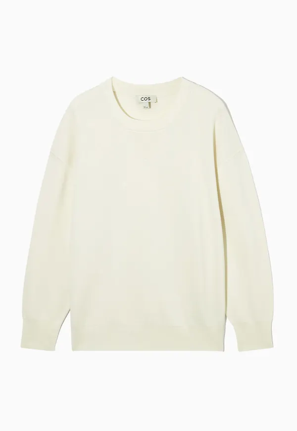 OVERSIZED SILK-BLEND TOP