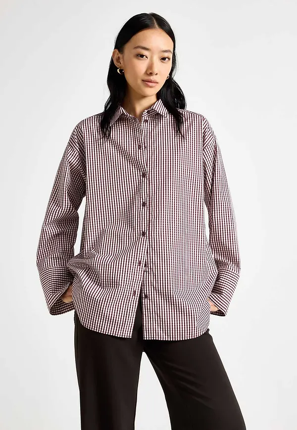 Oversized skjorta