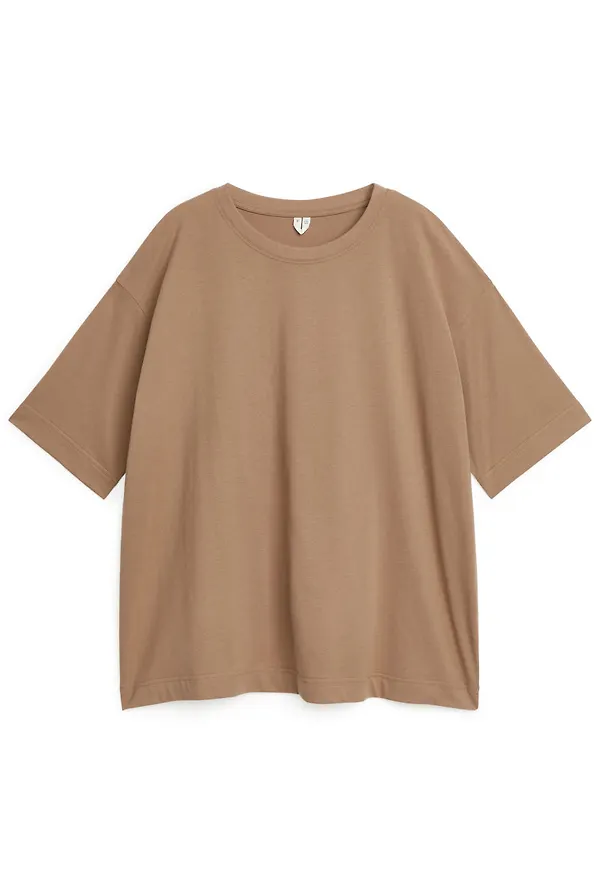 Oversized T-Shirt - Beige