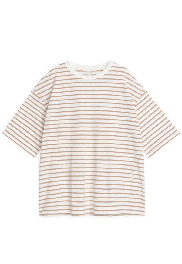 Oversized T-Shirt - Beige
