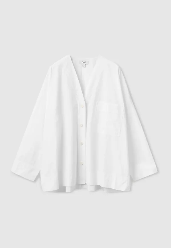OVERSIZED V-NECK SHIRT