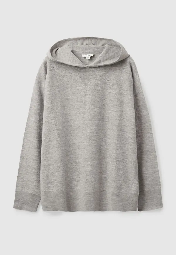 OVERSIZED WOOL HOODIE
