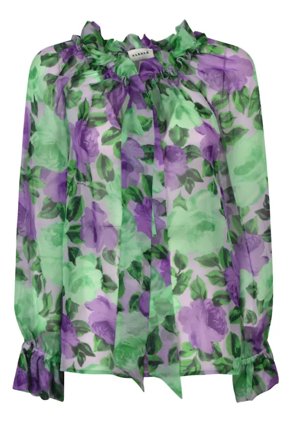 P.a.r.o.s.h. Blouse Lila, Dam