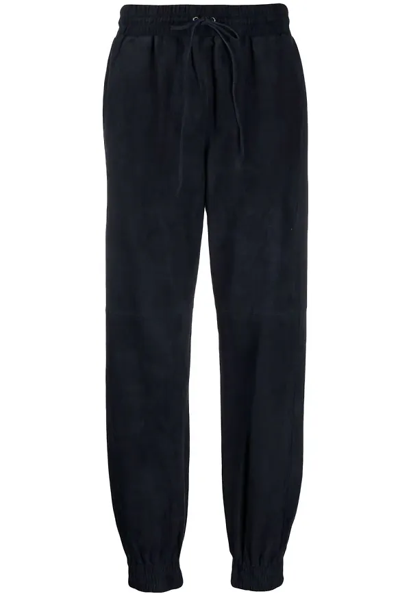 P.A.R.O.S.H. trackpants med raka ben - Blå