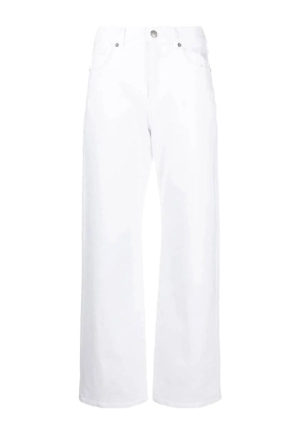 P.a.r.o.s.h. wide-leg-jeans Vit, Dam