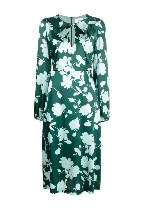 P.a.r.o.s.h., Klänning, Dam, S, Floral Silk Day Dress