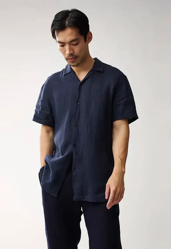 Pablo Cotton Linen Blend Shirt