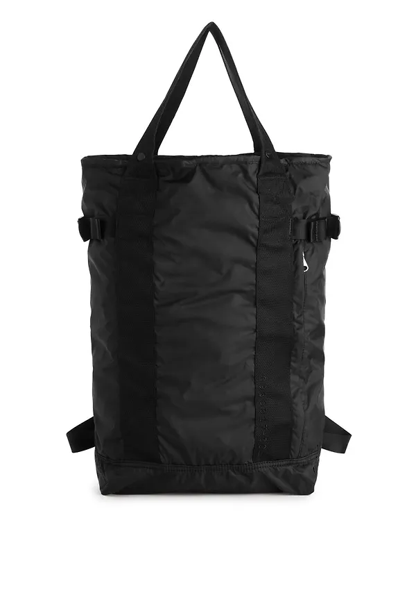 Packable 2-Way Backpack - Black