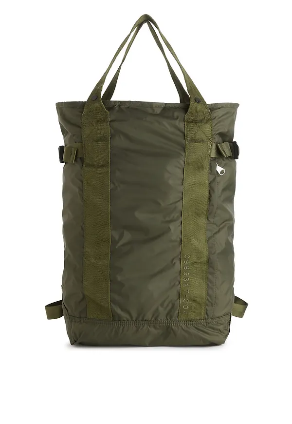 Packable 2-Way Backpack - Green
