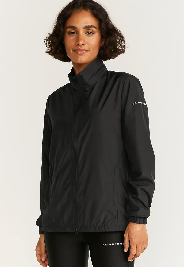 Packable wind jacket