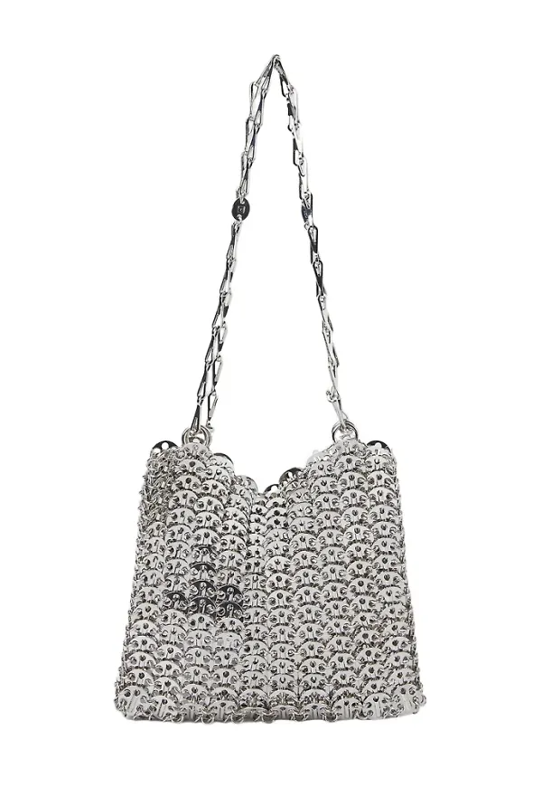 Paco Rabanne Axelväska Grå, Dam