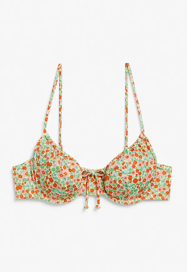 Padded bikini bra - Yellow