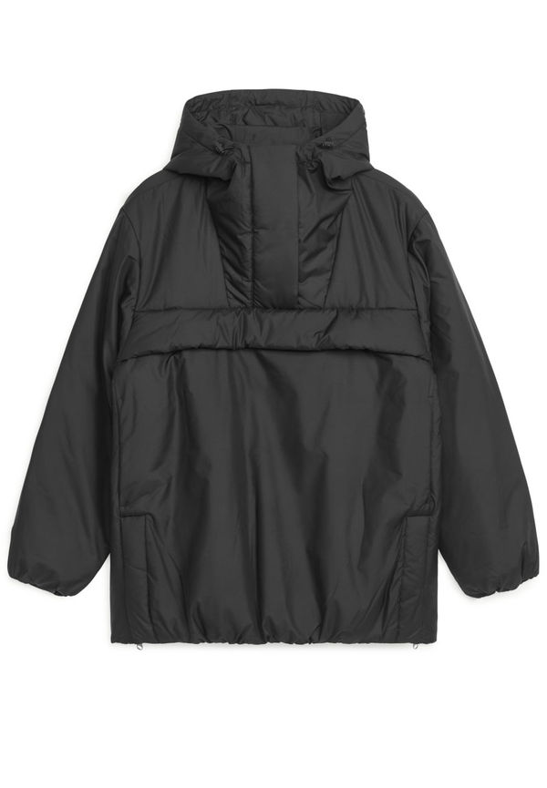 Padded Outdoor Anorak - Black
