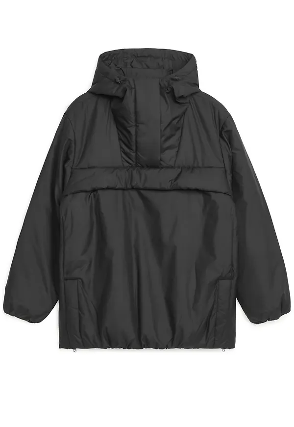 Padded Outdoor Anorak - Black