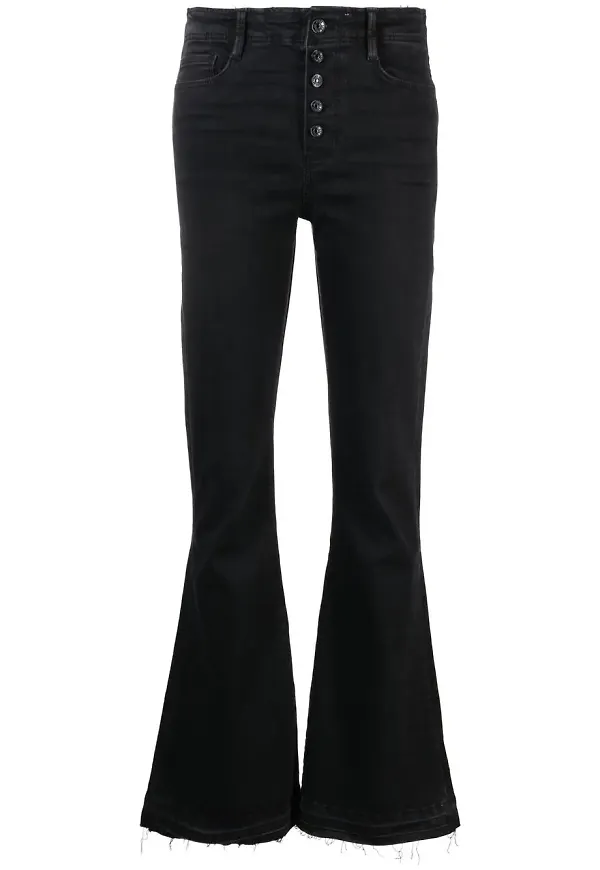 PAIGE flare-jeans - Svart