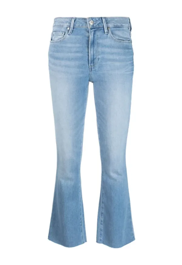 Paige Flared Jeans Blå, Dam