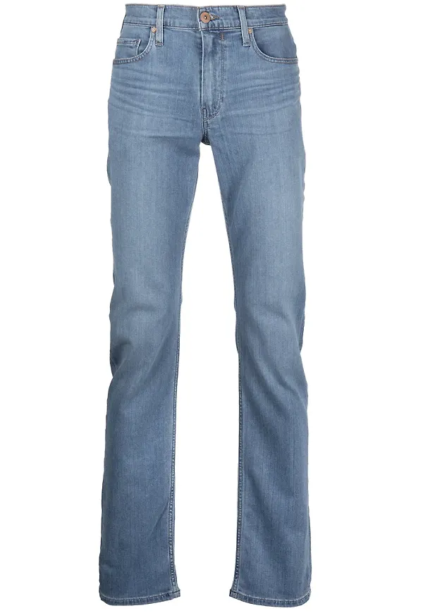 PAIGE Normandie straight-jeans - Blå