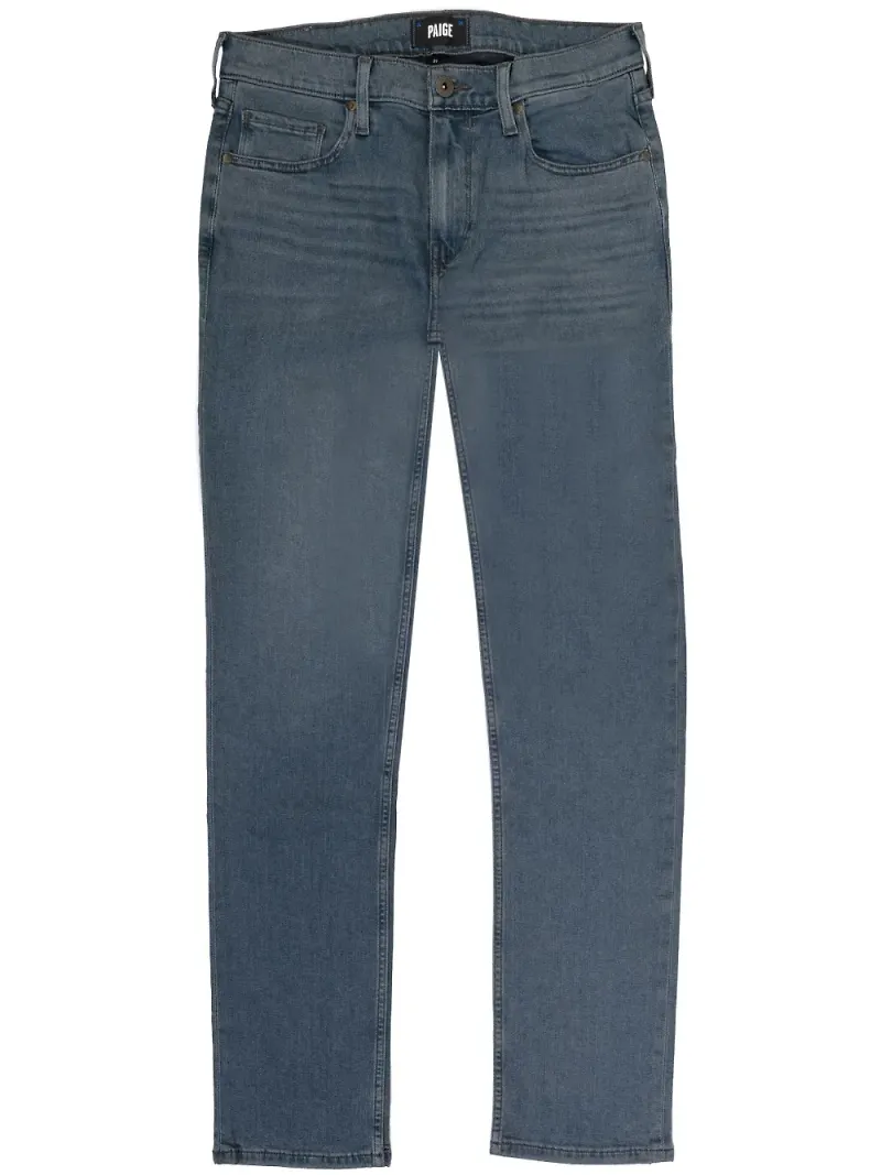 PAIGE straight-jeans - Blå
