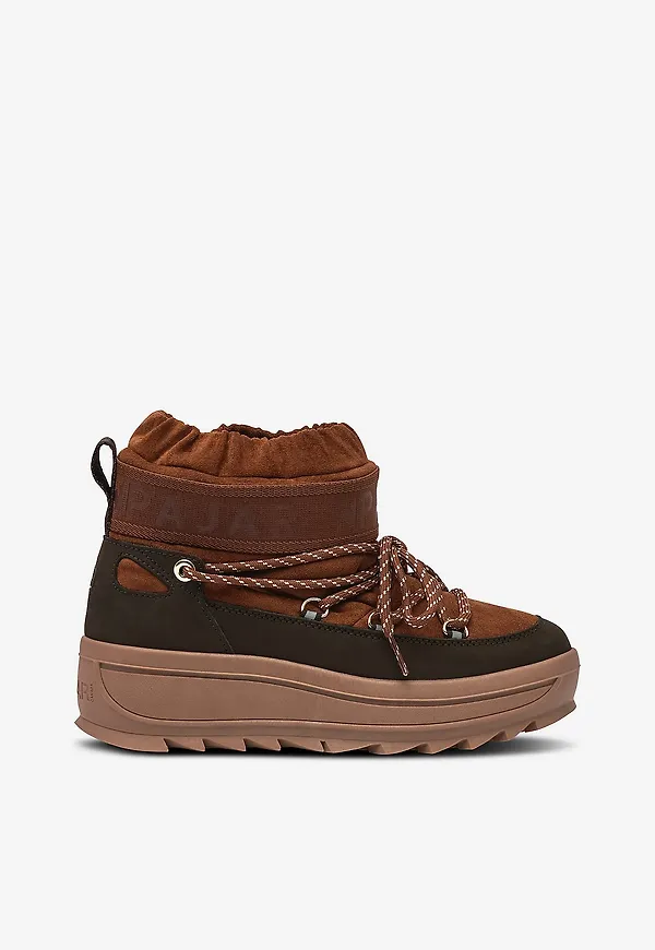 Pajar - Vinterkängor Galaxy Mini Suede - Brun
