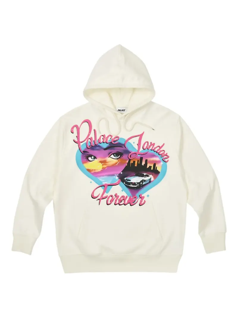 Palace Forever hoodie - Vit